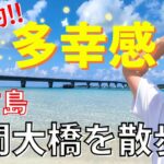 2023年 【宮古島】圧倒的な宮古ブルー！！宮古島の池間大橋を渡る これが噂の池間ブルーか！！