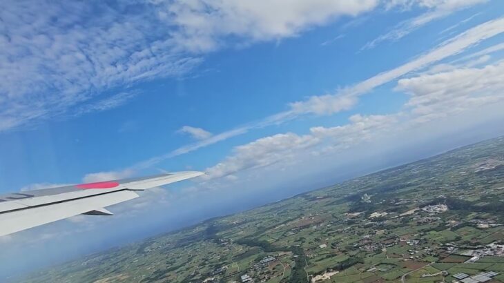 2023年 宮古島 宮古空港離陸風景