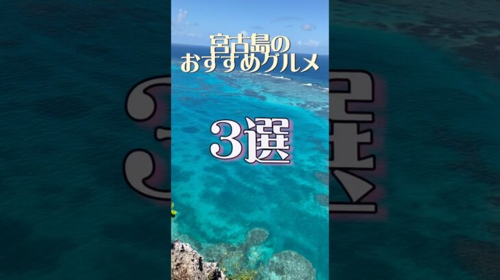 2023年 【保存推奨】独身貴族アラサーウーマンが厳選する宮古島のおすすめグルメ3選①#shorts #宮古島グルメ