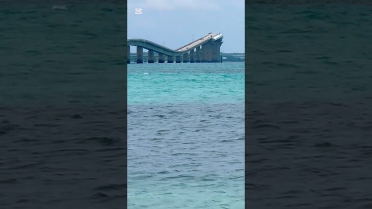 2023年 Amazing view of Irabuohashi Bridge #伊良部大橋 #宮古島旅行 #beach #miyakojima #travel ##amazingstructures  #沖縄