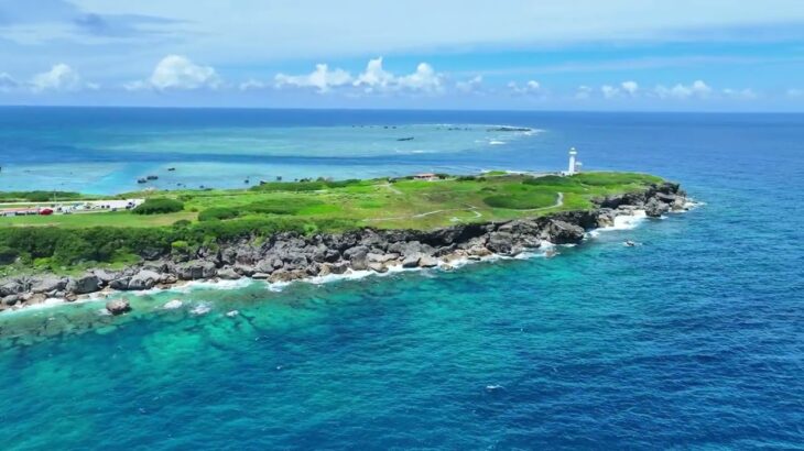 2023年 宮古島 東平安名崎 空撮 ドローン MAVIC3