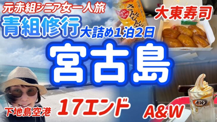 2023年 【SFC修行 2025】宮古島一泊して17エンドと宮古ブルーの海をみてきました！