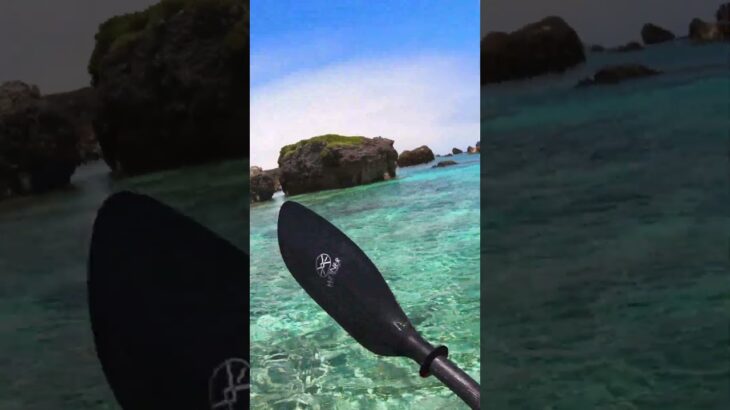 2023年 shorts #沖縄 #宮古島 #波の音 #おうちで旅気分  #海抜ゼロメートルの旅 #japan #okinawa #東平安名崎 #保良 #feathercraft #kayak