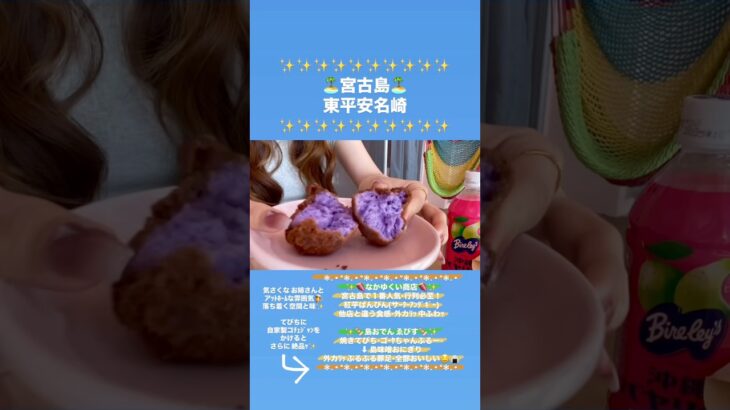 2023年 #shorts #vlog #宮古島 #miyako #nature #東平安名崎 #サーターアンダギー #なかゆくい商店 #豚足