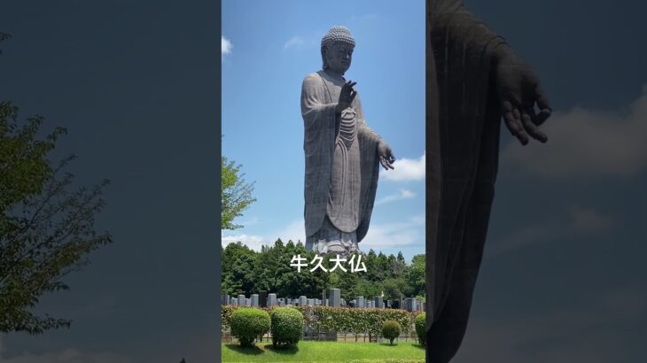 茨城県牛久市　牛久大仏　迫力の大きさ！