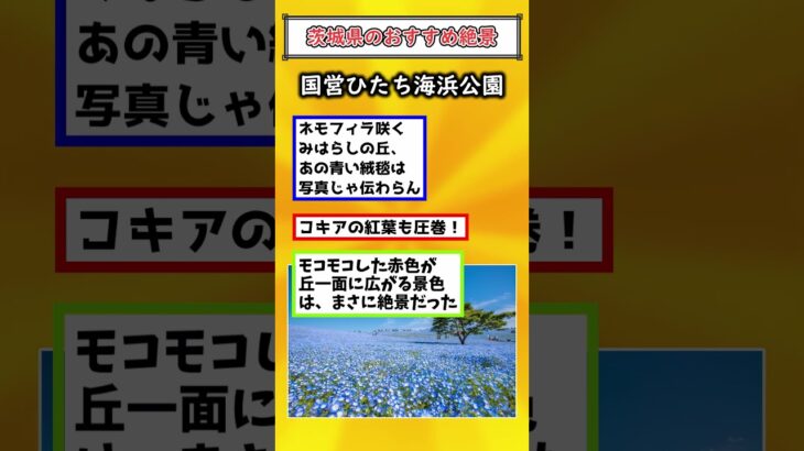 【有益】茨城県のおすすめ絶景スポット！！#国内 #国内旅行 #旅行 #雑学 #おすすめにのりたい #おすすめ