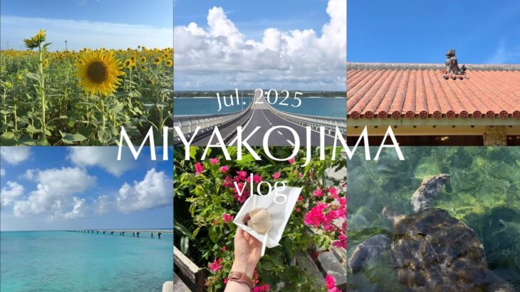 2023年 【vlog】宮古島2泊3日🌻宮古ブルーの海に癒された3日間🌺💙伊良部島/下地島/来間島/シギラリゾート