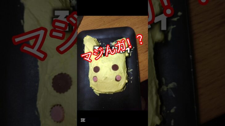 2023年 沖縄のおばあはこれをケーキという#宮古島 #沖縄 #ポケモン#ピカチュウ#ケーキ#おばぁが言うケーキ#生クリーム