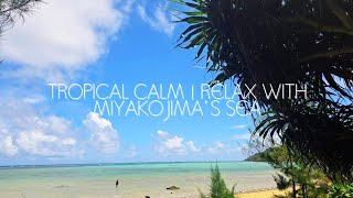 2023年 . “Tropical Calm | Relax with Miyakojima’s Sea”　南国のやすらぎ｜宮古島の海でリラックス