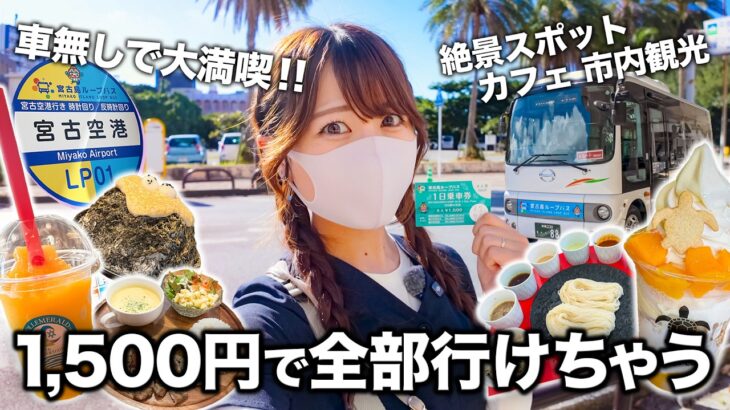2023年 【宮古島マニア直伝】車なしでここまで楽しめる!? 1500円ループバスで巡る最新観光ルート🚌✨2泊3日女ひとり旅🌺