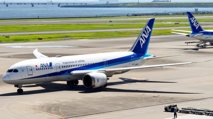 2023年 [字幕]ANA国内線のB787-8 東京・羽田から宮古島へ