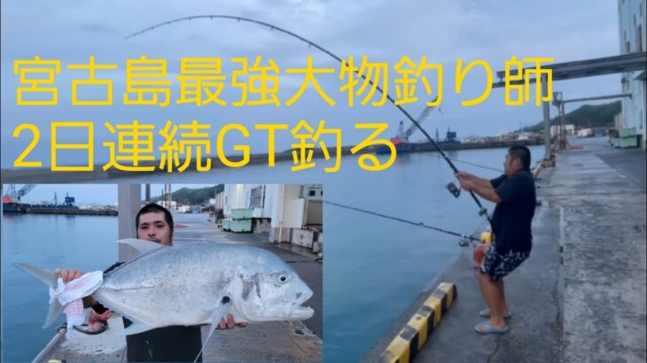 2023年 【Fishing】佐良浜漁港で2日連続GT 釣る宮古島最強大物釣り師