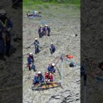 2023年 宮古島消防本部レスキュー隊&TASKEL rope rescue training #ドローン空撮 #レスキュー隊