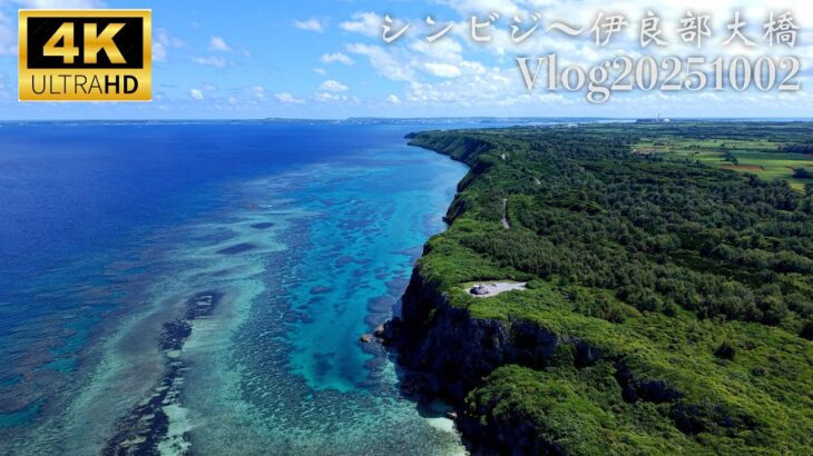 2023年 Vlog2025/10/02　シンビジ〜伊良部大橋【危険スポットも紹介】