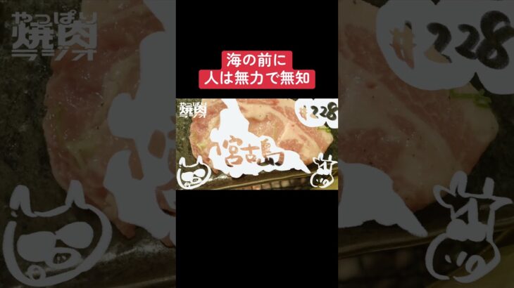 2023年 海の前に人は無力で無知 #podcast #海 #宮古島