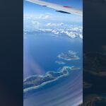 2023年 本日の宮古島！晴れ！沖縄上空！飛行機からの風景！上空からの沖縄最高！いざ宮古島！