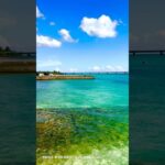 2023年 宮古島-前濱沙灘｜腳下細緻潔白的沙灘，眼前一望無際的「宮古藍」！湛藍的海天交融，如夢似幻，輕浪拍岸，沒有喧囂，只有陽光、海風與純粹的美。宮古藍，宮古島最動人的名片。