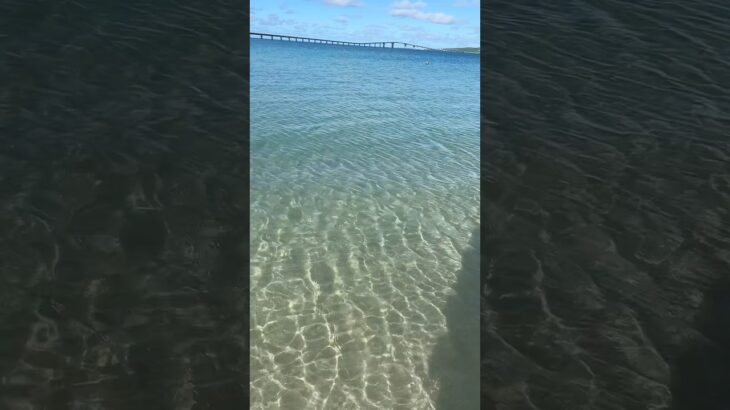 2023年 本日の宮古島！晴れ！伊良部大橋！最高にきれい！宮古島の海、透明度ダントツです