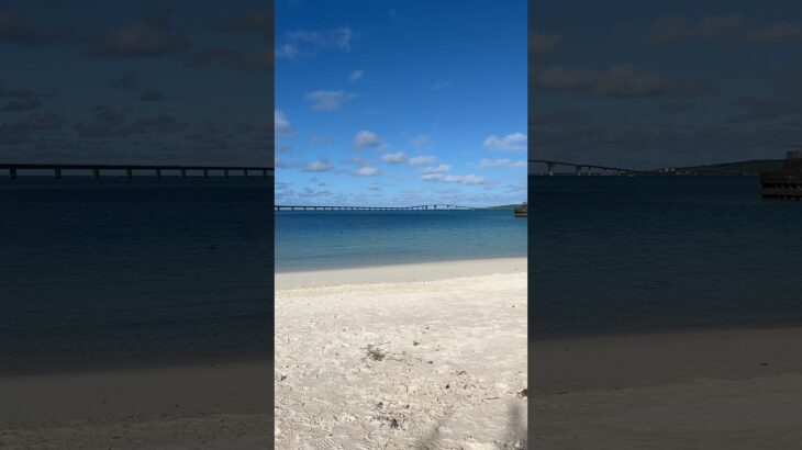 2023年 本日の宮古島！晴れ！伊良部大橋！ジェットコースターのよう！見ても通っても両方最高😆