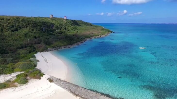 2023年 【2025.10宮古島】来間湾ビーチ空撮
