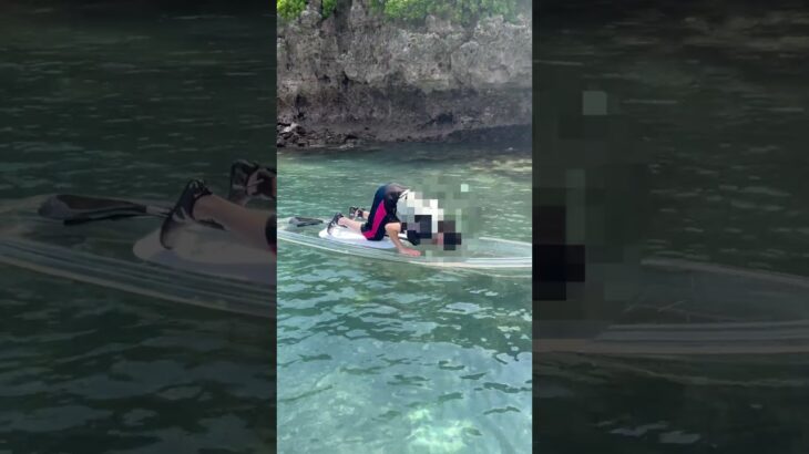 2023年 宮古島の海でオクタとSUPしてきた