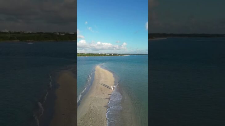 2023年 ユニの浜 @ 宮古島 干潮時にだけ現れる幻の島