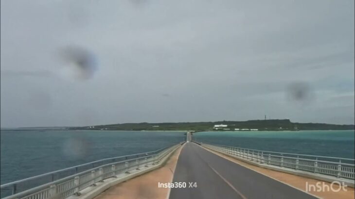 2023年 人生初の宮古島　曇天でも宮古島ブルーと池間ブルーは美しかった　伊良部大橋の大絶景に感動