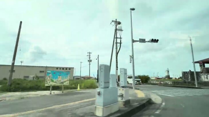 2023年 在宮古島 準備上船的路上