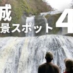 【茨城観光】絶景スポット4ヶ所を1日でめぐってみた！｜日本三名瀑へ｜車中泊しながら日本一周