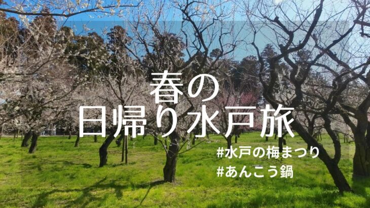 【茨城・水戸】水戸の梅まつりで春を感じる旅