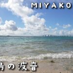 2023年 宮古島の青い海と波の音で癒やされる40分【4K】Relaxing,Studying-Wave Sounds