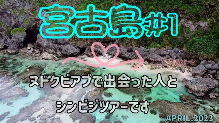 2023年 4月の宮古島＃1 ヌドクビアブで一期一会  １日目です