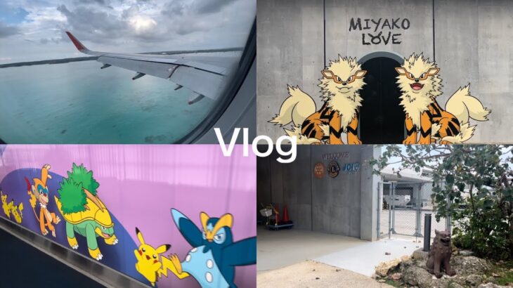2023年 【Vlog】初めての国内線で宮古島リゾートバイトへ（I miss Malta, going to a resort part-time job in Okinawa）