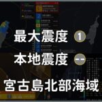 2023年 20230915🏘️ 宮古島北部海域 最大震度1級 發布狀況記錄 丨TREM臺灣即時地震監測觀測網