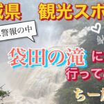 茨城県 観光スポット 大雨洪水警報の中  袋田の滝に行ってみた#茨城県#袋田の滝