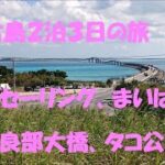 2023年 １１月下旬の宮古島２泊３日の旅。海は透き通って綺麗でした。