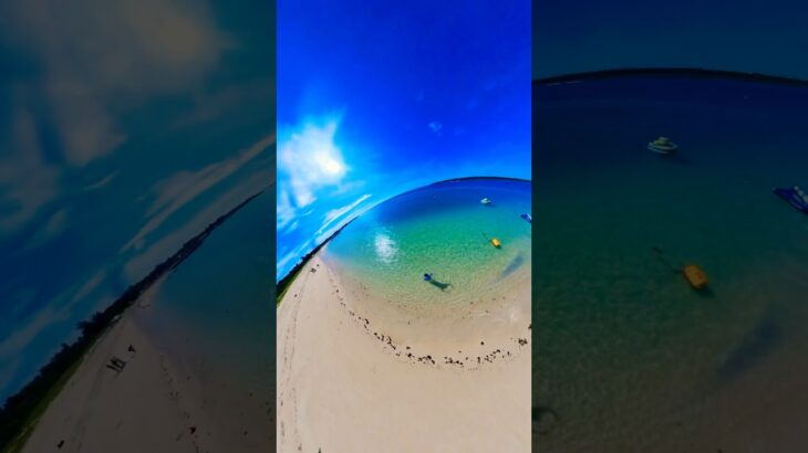 2023年 360°カメラ宮古島の海上空に投げてみた#宮古島 #旅行