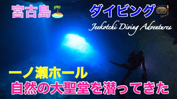 2023年 宮古島🏝️ダイビング🤿下地島・一ノ瀬ホール🪸自然の大聖堂を潜ってきた😆👍2022年3月