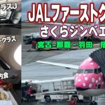 2023年 JALのファーストクラスとクラスJで宮古島から羽田のフライトレビュー2024年1月