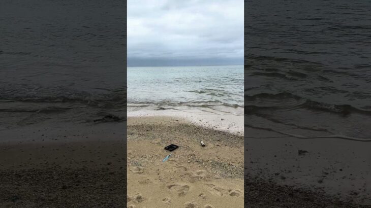 2023年 宮古島の海岸　漂着ゴミでいっぱい