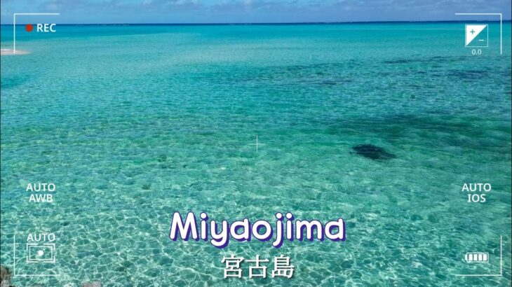 2023年 ほぼ【30秒で旅気分】宮古島　新城海岸でSUP