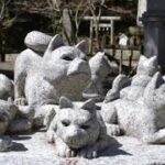 【茨城のお伊勢さま「大神宮」　なで犬が印象的！】茨城県那珂郡東海村