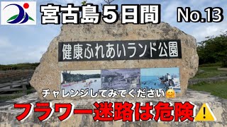 2023年 【宮古島5日間】 『フラワー迷路』少しナメてました🤣時間ギリギリで少し焦りました🚙