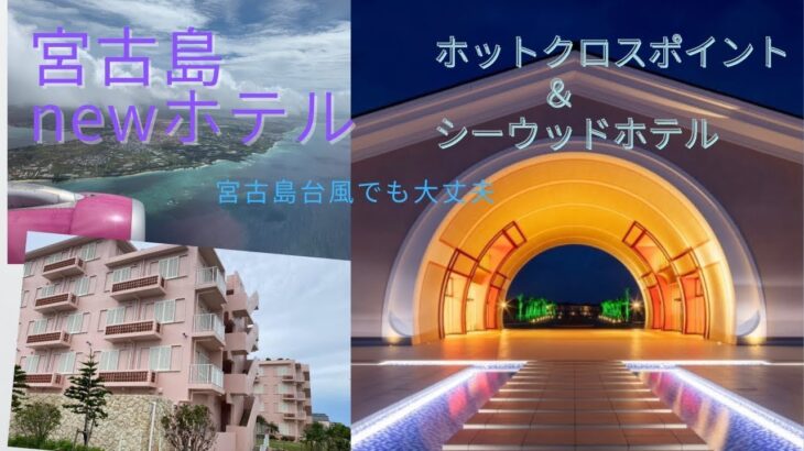 2023年 【まさかの台風】アラフィフ夫婦の宮古島旅行　サンタモニカホテルとホテルシーウッド