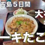 2023年 【宮古島５日間】大神島(後編) おぷゆう食堂でカーキたこ丼食べたら、