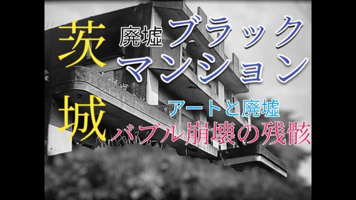 【廃墟】茨城・HIPHOPと廃墟とブラックマンションと私【アンダーグラウンドアートと旅行】