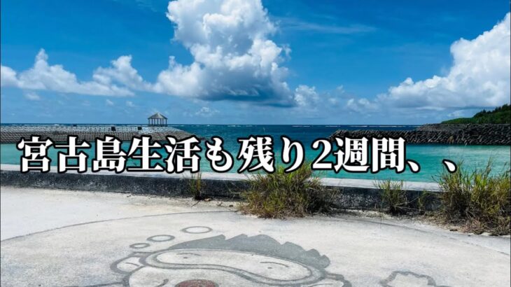 2023年 【#12】宮古島でリゾートバイトの1週間ルーティン