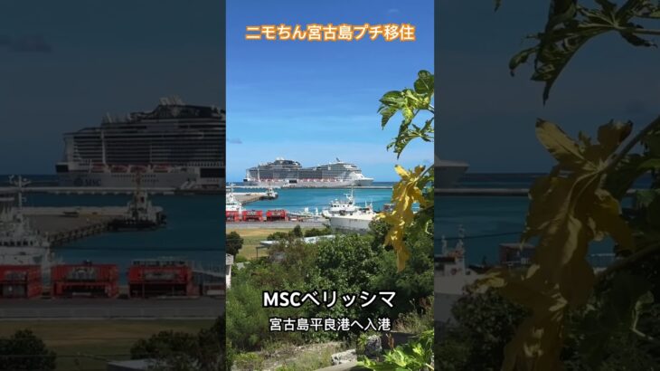 2023年 #MSCベリッシマ#宮古島#クルーズ#クルージング#ニモちん #ニモちんトラベラー