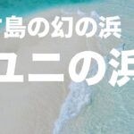 2023年 【4K】干潮時にしか現れない！？宮古島の幻の浜・ユニの浜をドローンで撮影！