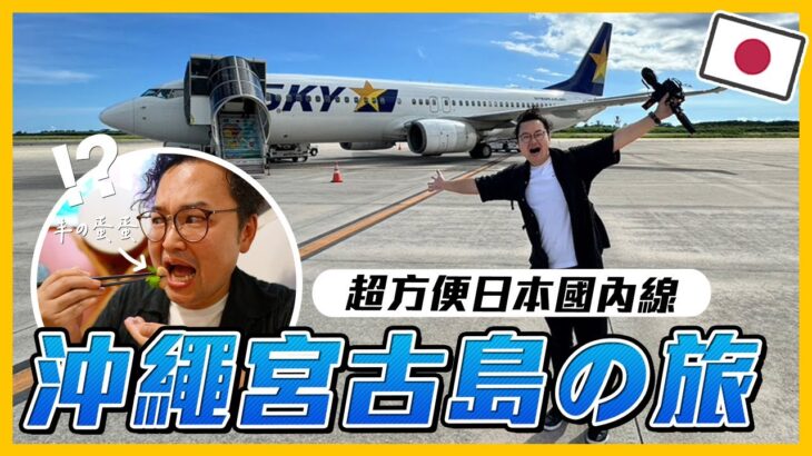 2023年 飛沖繩宮古島品嚐羊的蛋蛋？日本 Skymark Airlines 天馬航空國內線真的超快速超便利《阿倫去旅行》